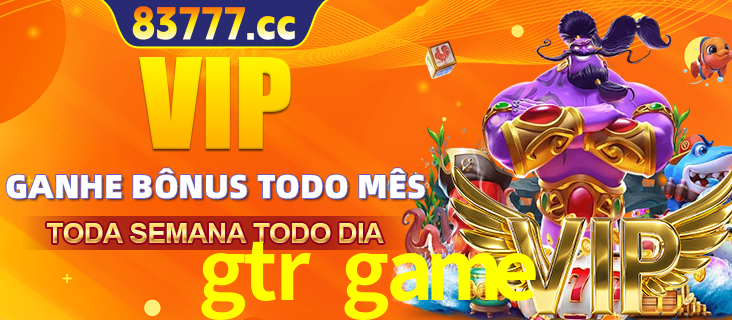 Banner promocional do gtr game oferecendo 100% de recompensas adicionais contínuas para quem fizer o login diário (Daily sign-in), com um mascote de coelho.