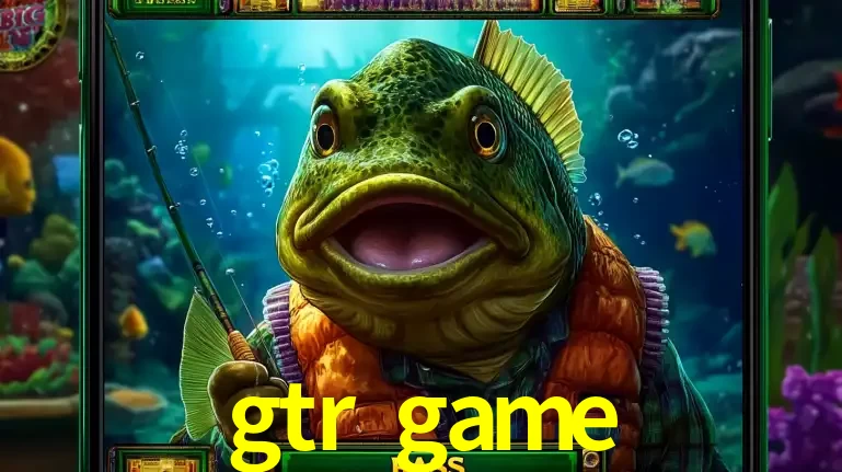 Personagem de peixe pescador do popular jogo de slot com tema de pescaria, uma das emocionantes opções de caça-níqueis para jogar e ganhar no cassino gtr game.