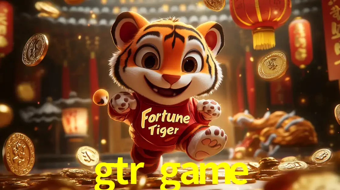 O alegre personagem do Fortune Tiger correndo sobre um caminho de moedas de ouro, simbolizando os grandes prêmios e a diversão do popular jogo de slot do gtr game.
