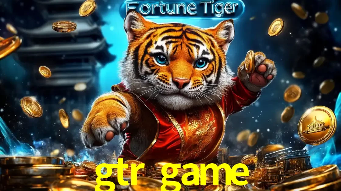 Imagem promocional do jogo de slot Fortune Tiger, com um tigre majestoso em traje tradicional cercado por uma fortuna em moedas de ouro, disponível agora no cassino gtr game.
